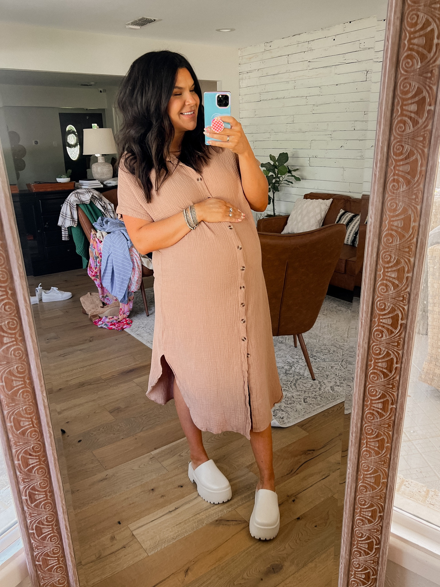 These button up gauze dress/kimono are the best!  Wearing an XXL


#LTKshoecrush #LTKstyletip #LTKunder50