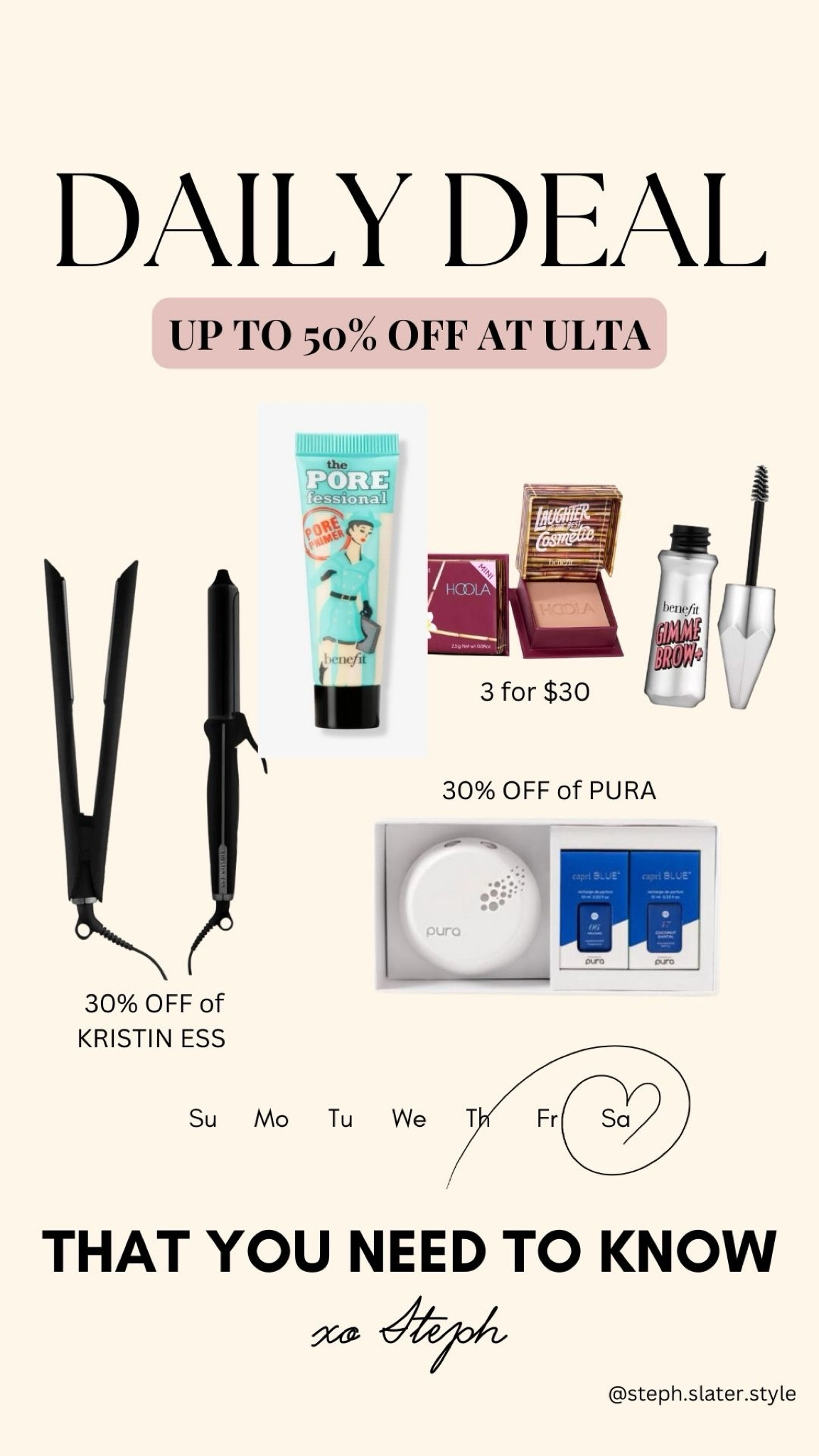 Ulta sale alert! Stocking stuffers, holiday gifts

#LTKSeasonal #LTKsalealert #LTKGiftGuide