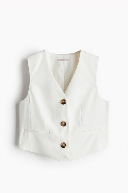 White waistcoT 

#LTKworkwear #LTKspring #LTKuk