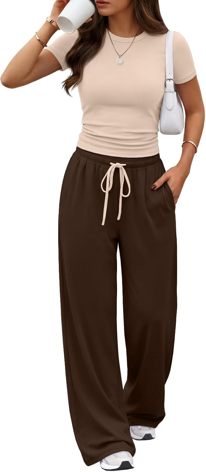 Trendy Queen Women's 2 Piece Matching Summer Lounge Set with Pockets | Amazon (US)