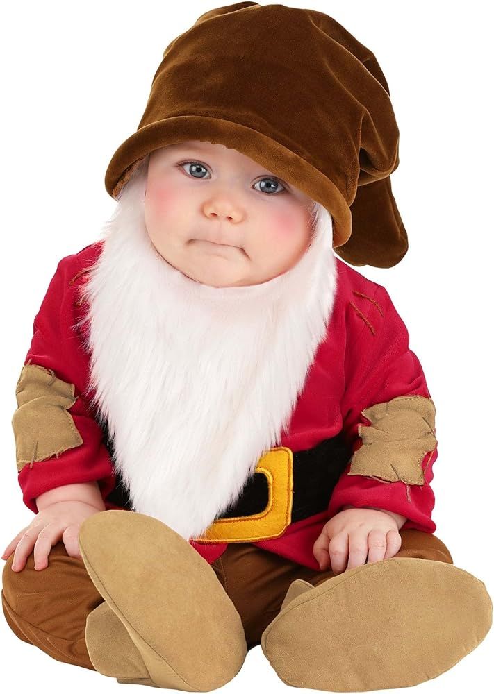Disney Snow White Grumpy Dwarf Costume for Infants, Seven Dwarfs Cosplay, Dwarf Halloween Costume... | Amazon (US)