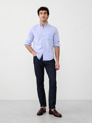 Slim-Fit Oxford Shirt | Banana Republic Factory