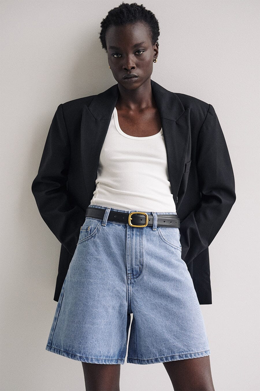 JOPLIN VINTAGE BLUE DENIM SHORT | DISSH