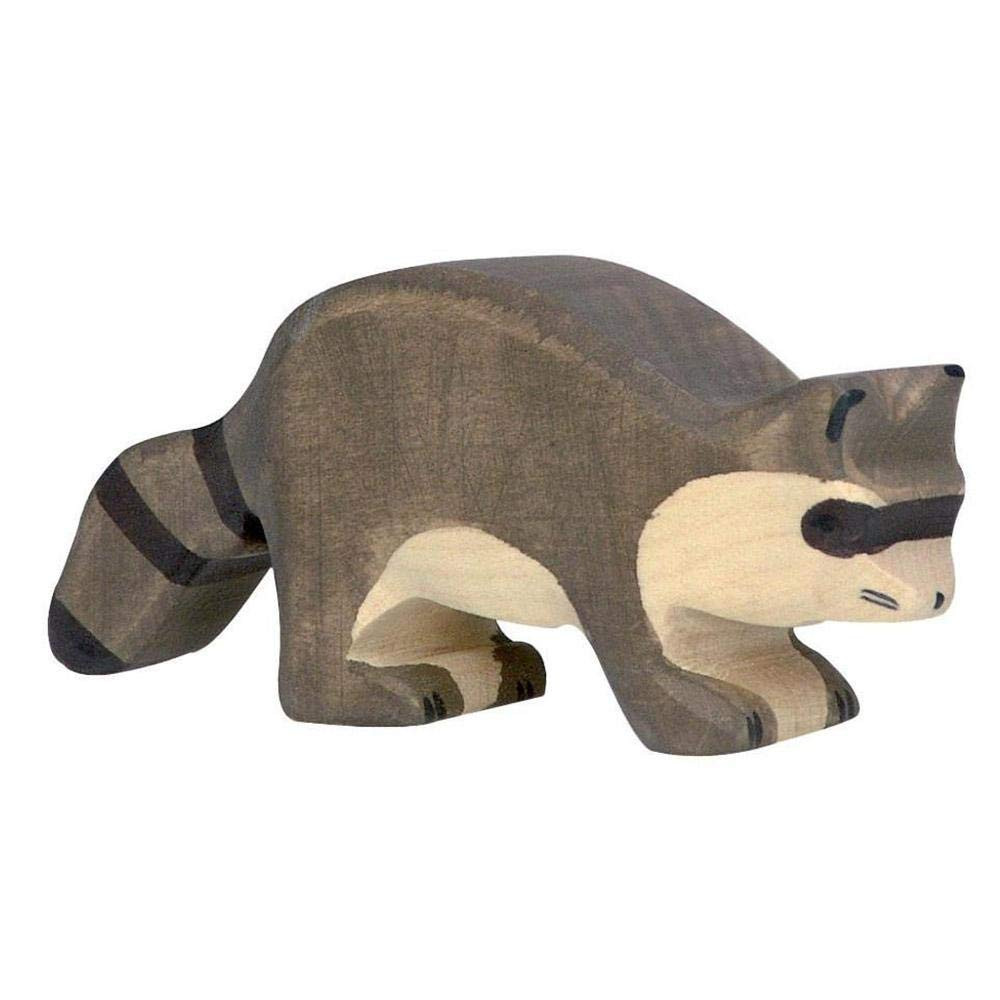 Holztiger Racoon, Wooden | Amazon (US)