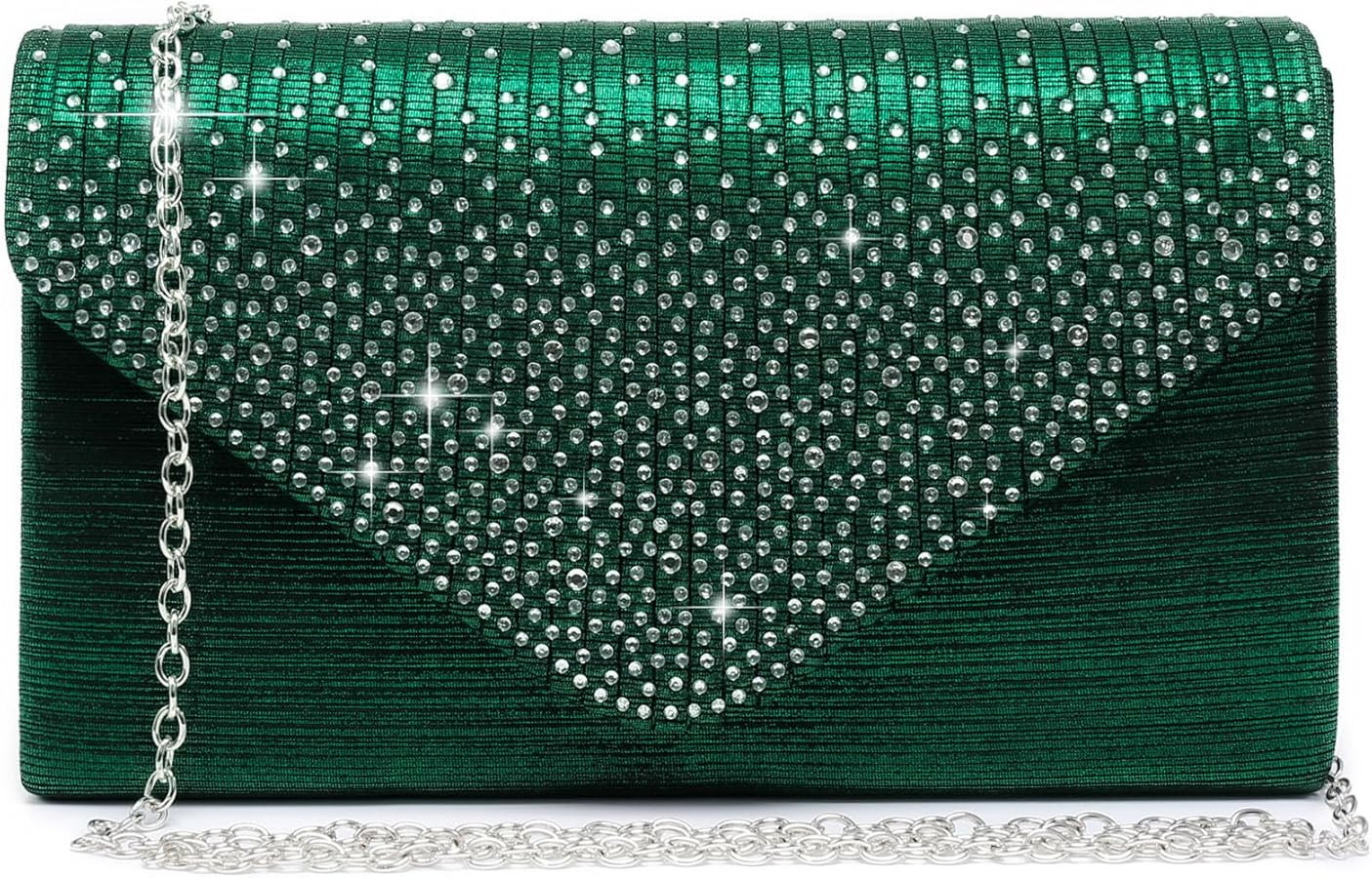 Dasein Ladies Frosted Satin Evening Clutch Purse Bag Crossbody Handbags Party Prom Wedding Envelo... | Amazon (US)