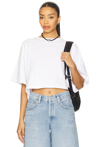 AGOLDE Arli Tee in White from Revolve.com | Revolve Clothing (Global)
