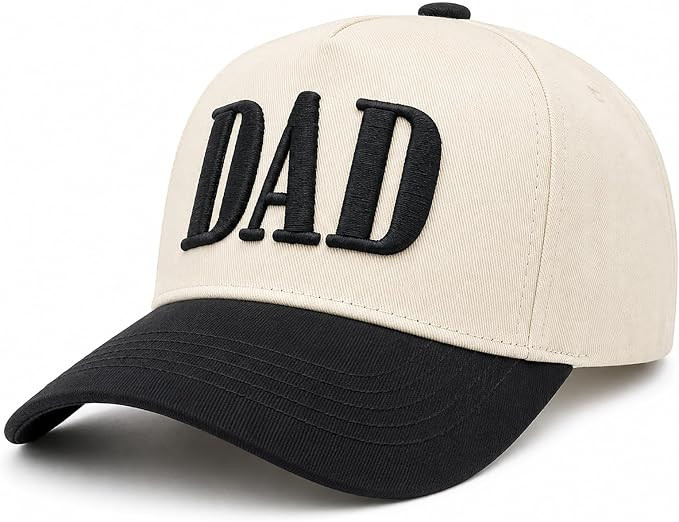 Dad Hats for Men, Vintage Two Tone Hat, New Dad Gifts for Husband, Fathers Day Birthday Gifts fro... | Amazon (US)