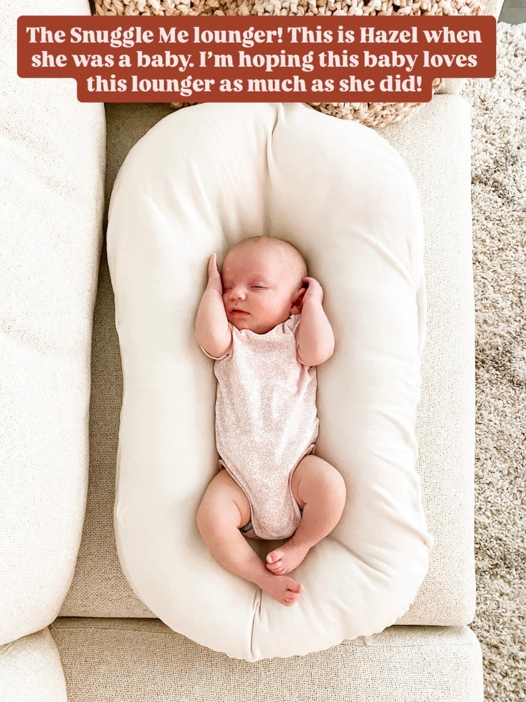 Will definitely be using this Snuggle Me lounger again! Hazel loved this as a baby and hoping the new baby does too!

Loverly Grey, baby gifts, snuggle me lounger, baby must haves, new moms 

#LTKBaby