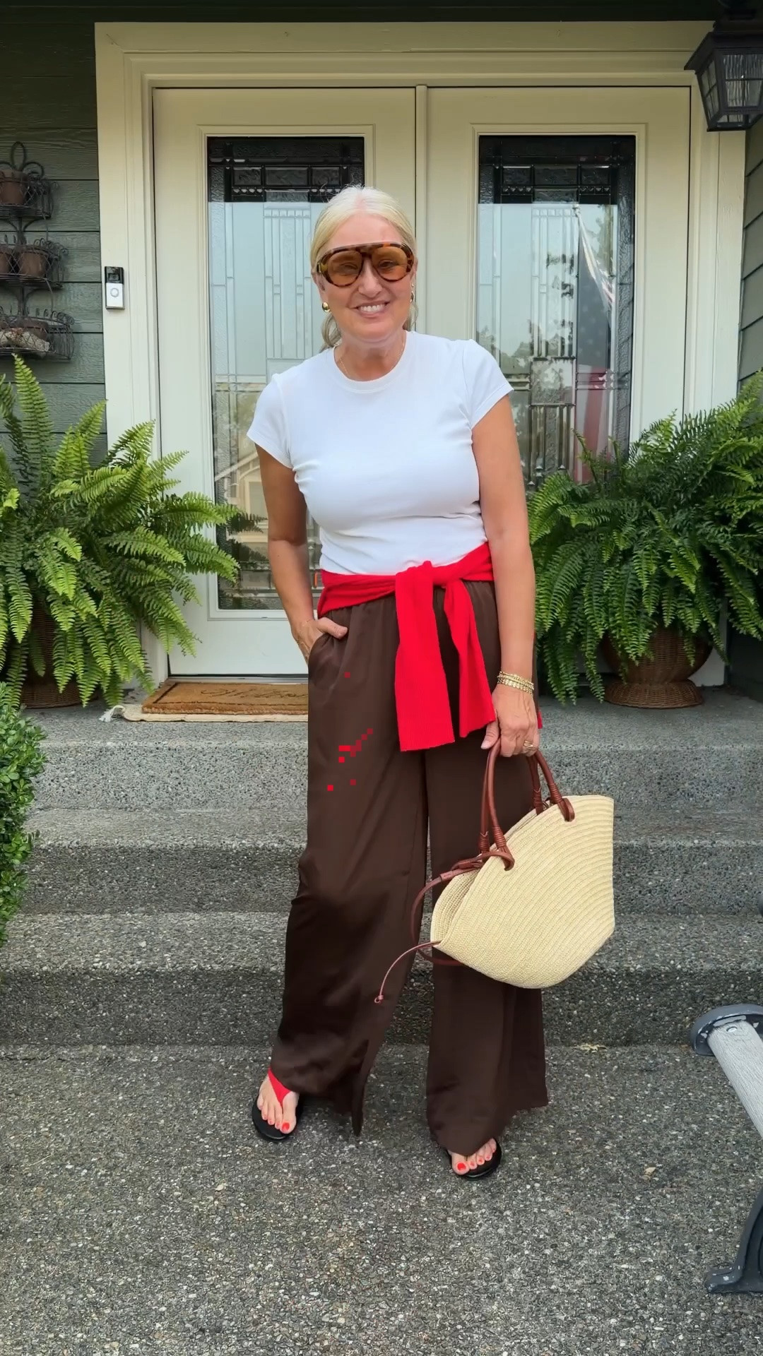 $21 pants…yes please!!
Pants size medium
Tee size medium

#LTKgrwm #LTKootd #LTKOver40