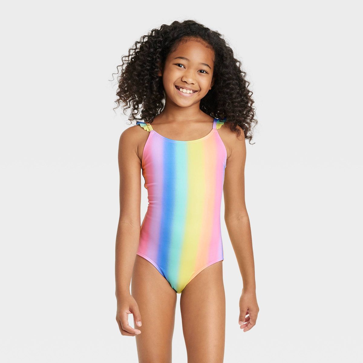 Girls' Daydream Ombre One Piece Swimsuit - Cat & Jack™ | Target