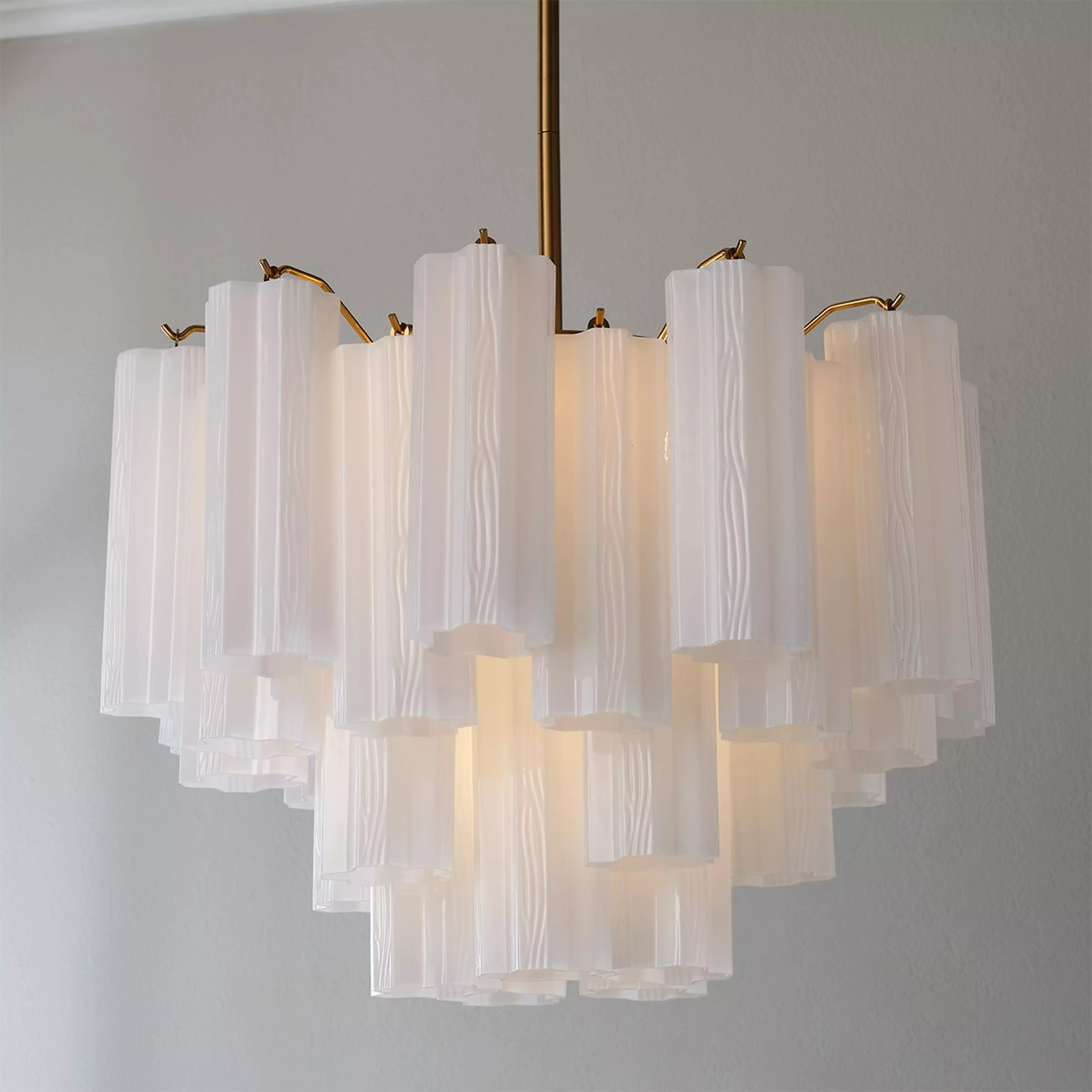 Imondo Chandelier - 6 Light - White | Shades of Light