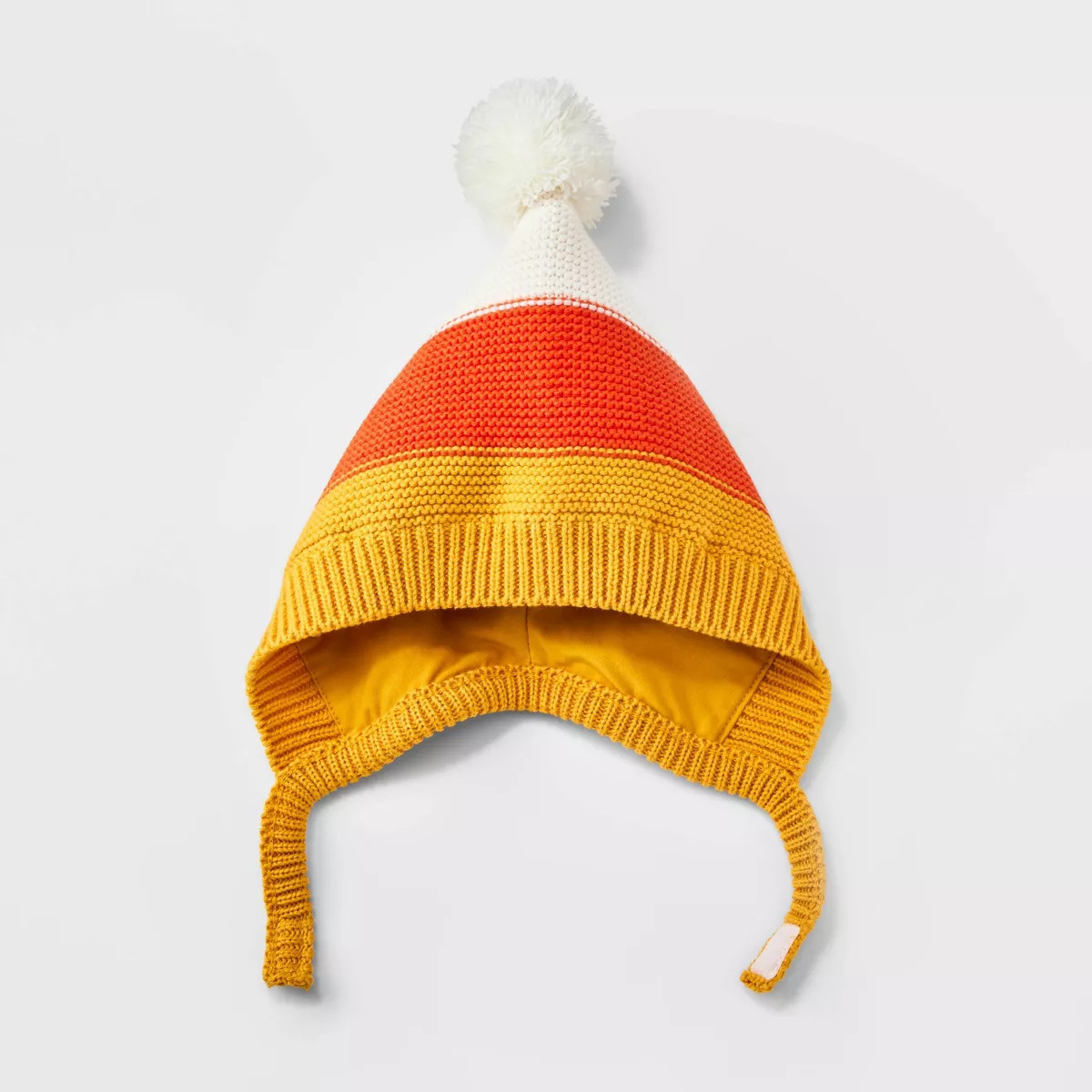 Baby Candy Corn Bonnet - Cat & Jack™ Orange | Target