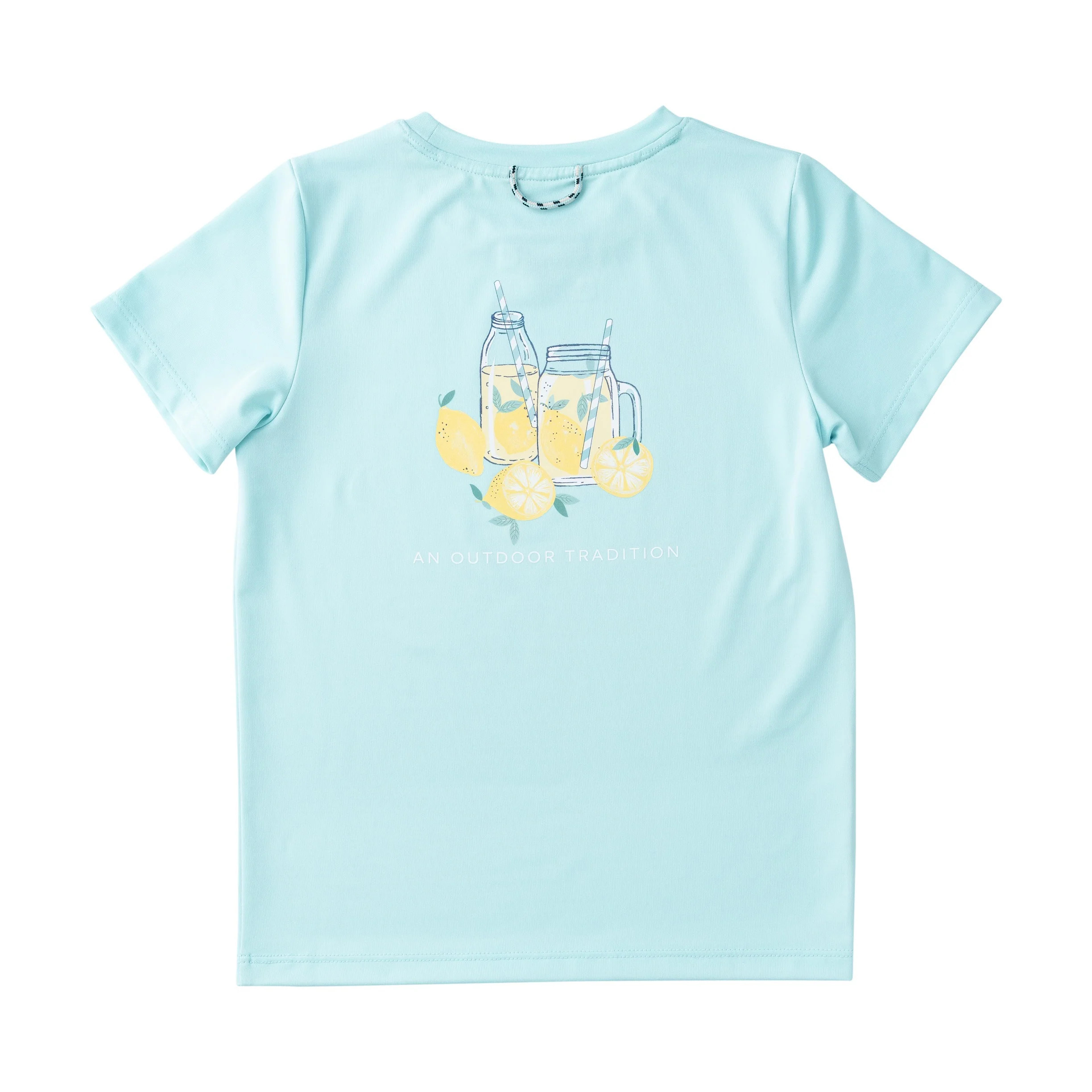 Girls' Pro Performance Short Sleeve T-shirt – Lemonade Stand Art | PRODOH