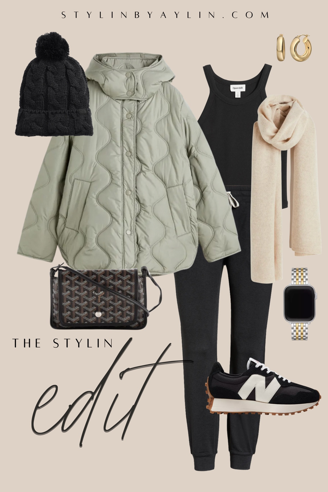 Quilted jacket curated on LTK