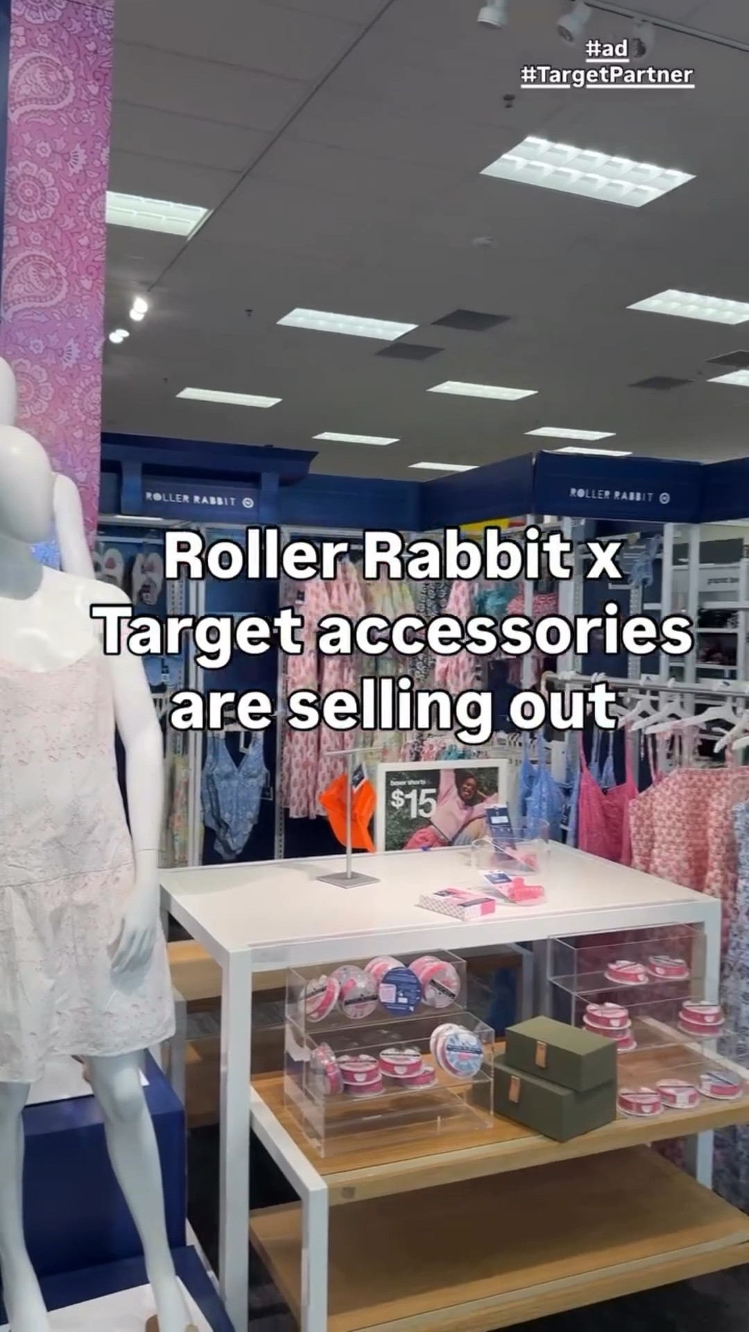The @rollerrabbitofficial x @target collection has the cutest accessories and hosting pieces and they are already selling out at @target. #paidlink #TargetPartner #ClubTarget #RollerRabbitxTarget

I found the sweetest claw clips, colorful goblets, drink floats, and melamine dinner plates that are perfect for spring hosting, pool days, and summer parties. The bright Roller Rabbit prints make everything feel like colorful resort style decor you would see at a beach vacation.

There is also an @oliveandjune nail kit and press on nails in the collection which are such a fun way to match your nails to the prints.

If you love bold patterns, colorful accessories, and playful entertaining pieces, this Roller Rabbit x Target drop is such a good one. Many styles are already going fast online and in stores so if you see something you love grab it while you can.

targetfinds targetstyle colorfuldecor springhosting resortstyle

roller rabbit target collection, roller rabbit x target accessories, roller rabbit target claw clips, roller rabbit target melamine plates, roller rabbit target goblets, roller rabbit target drink floats, olive and june target nail kit, colorful hosting decor, target summer entertaining, target new arrivals