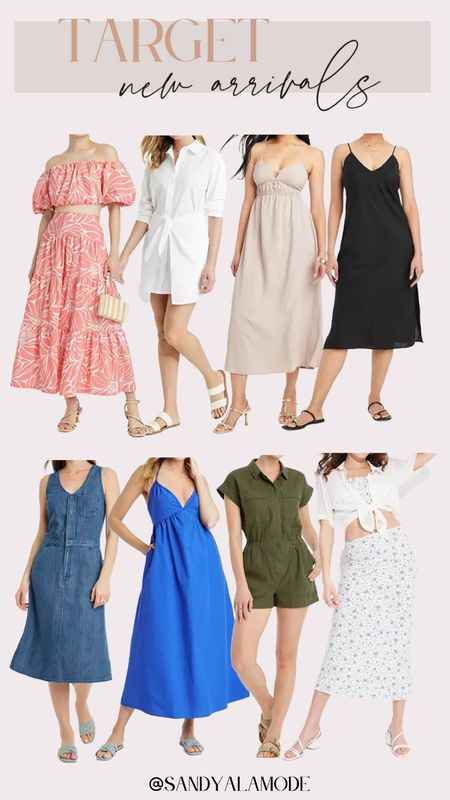 Target new arrivals | Target spring dress | denim midi dress | floral matching skirt and top set | affordable spring style | spring shirt dress 

#LTKSeasonal #LTKstyletip #LTKfindsunder100