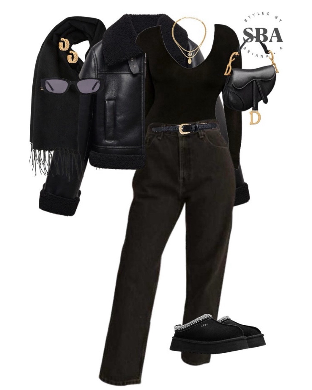 Winter coziness in all black, featuring the popular UGG Tazz slippers. 🖤❄️ Plus, a stylish twist on black denim jeans! #ComfyChic #UGGLove #WinterStyle

#LTKstyletip #LTKshoecrush #LTKSeasonal