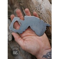 New Jersey State Bottle Opener Made From Recycled Raw Steel Farmhouse Kitchen Sustainable Gift House Warming Wedding Groomsmen Bridesmaid | Etsy (US)