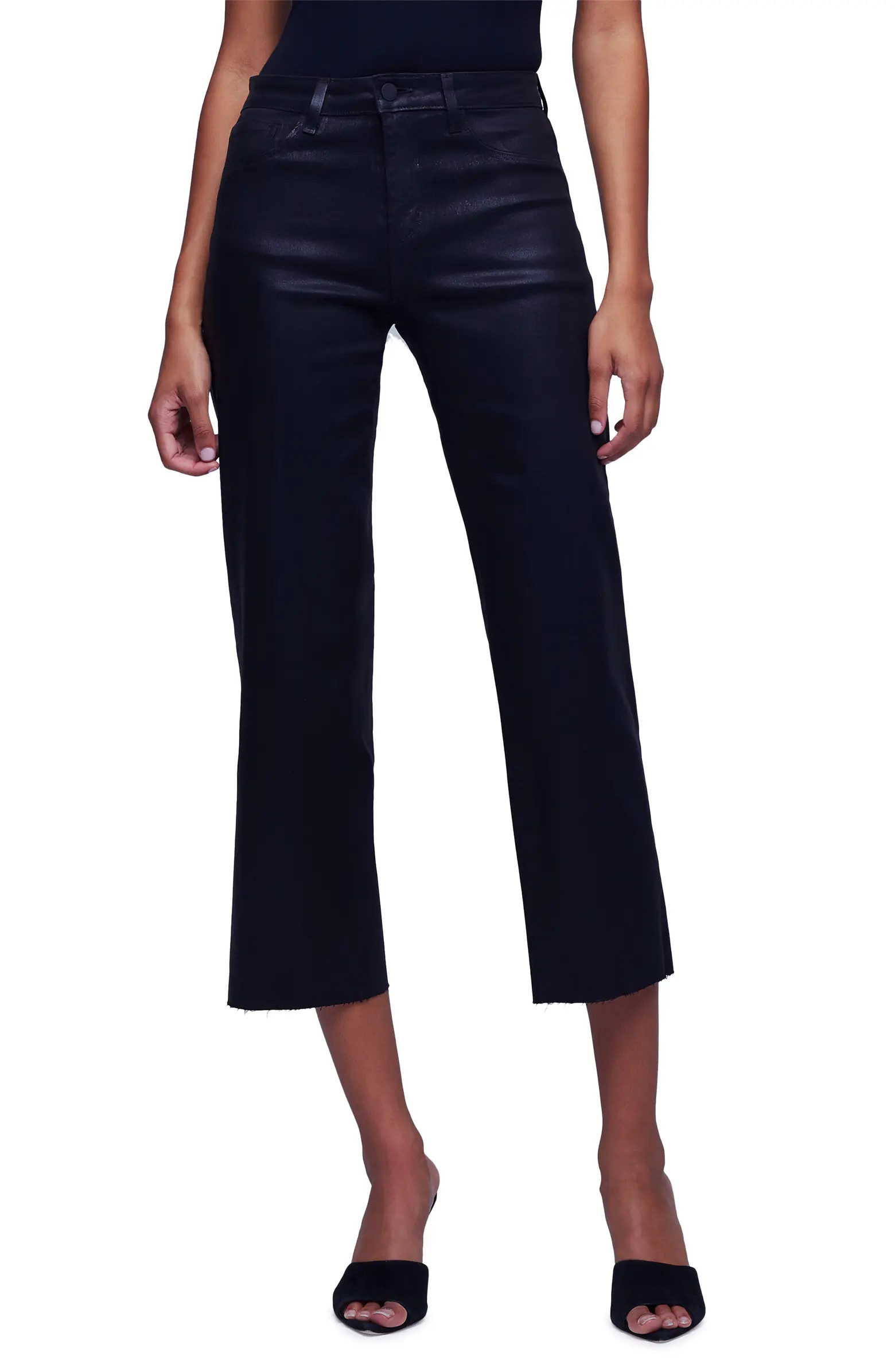 Wanda High Waist Crop Wide Leg Pants | Nordstrom Rack
