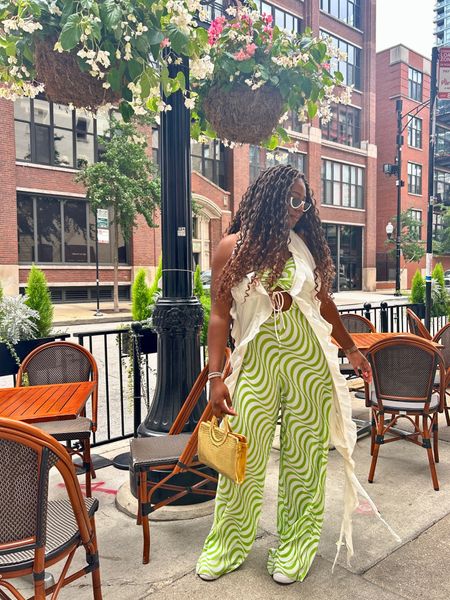 The perfect jumpsuit to layer for any season! I love the wavy lines because it can pop a faint any print/fabric. Cheers to pocket-friendly fashion🍹

#LTKstyletip #LTKSeasonal #LTKunder50