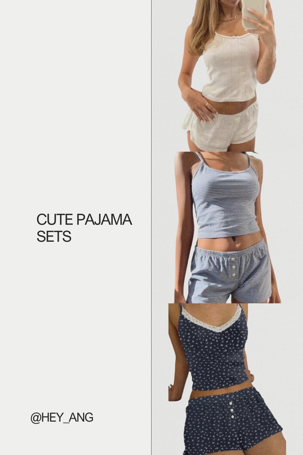 Cami pajama sets are trending right now. These are so comfy and perfect for travel. I love the lace trim on the bottom set. These would be great gifts!! Lots of other colors to pick from. 

#LTKTall #LTKootd