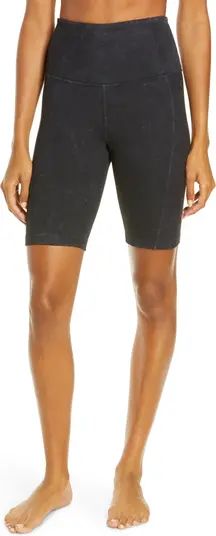 Snow Wash Rib Bike Shorts | Nordstrom