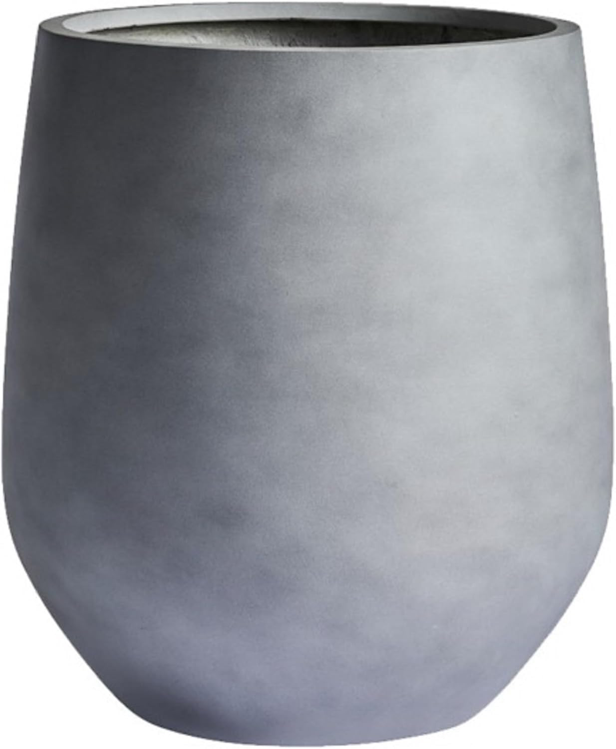 DTY Signature Mount Wilson 1-Piece Fiberstone Tapered Planter for Indoor/Outdoor, Gray, 16.7" H x... | Amazon (US)