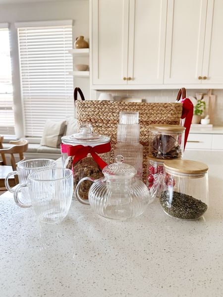 I am loving this fluted tea set and carafe along with so many selections of glass canisters from JoyJolt. The prices are great! Save and buy a bundle you can split up to gift or use them to organize your pantry. #gifted 

#LTKHome