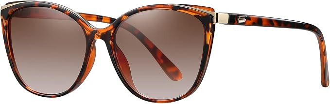 Soft Cat Eye Sunglasses for Women Trendy Cateye UV400 Protection | Fashion Shades CL22017 | Amazon (US)