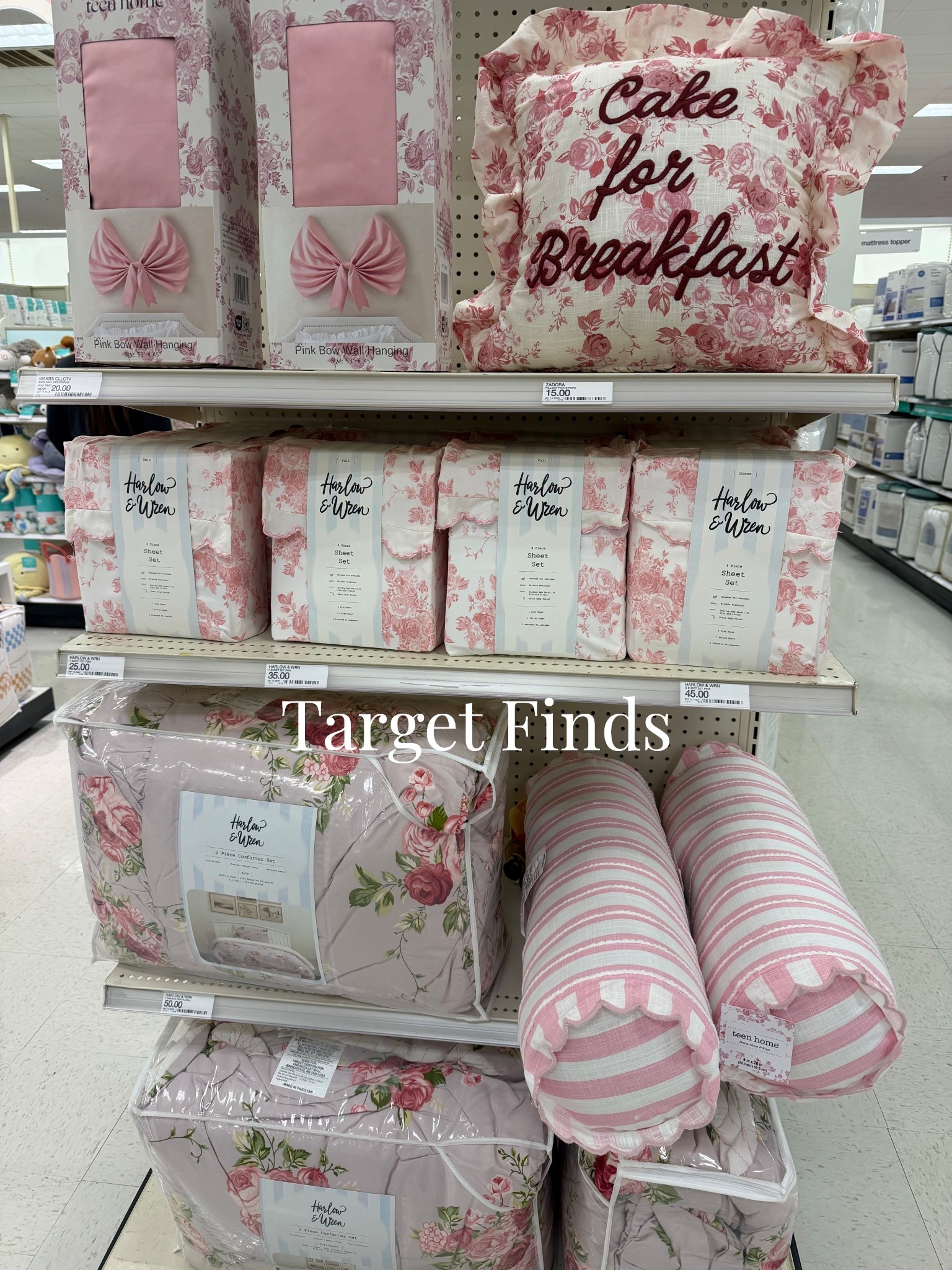 Target home decor, floral bedding, girls bedroom. Little girls bedroom decor, dorm room decor from Target 

#LTKmorningroutine #LTKKids #LTKHome