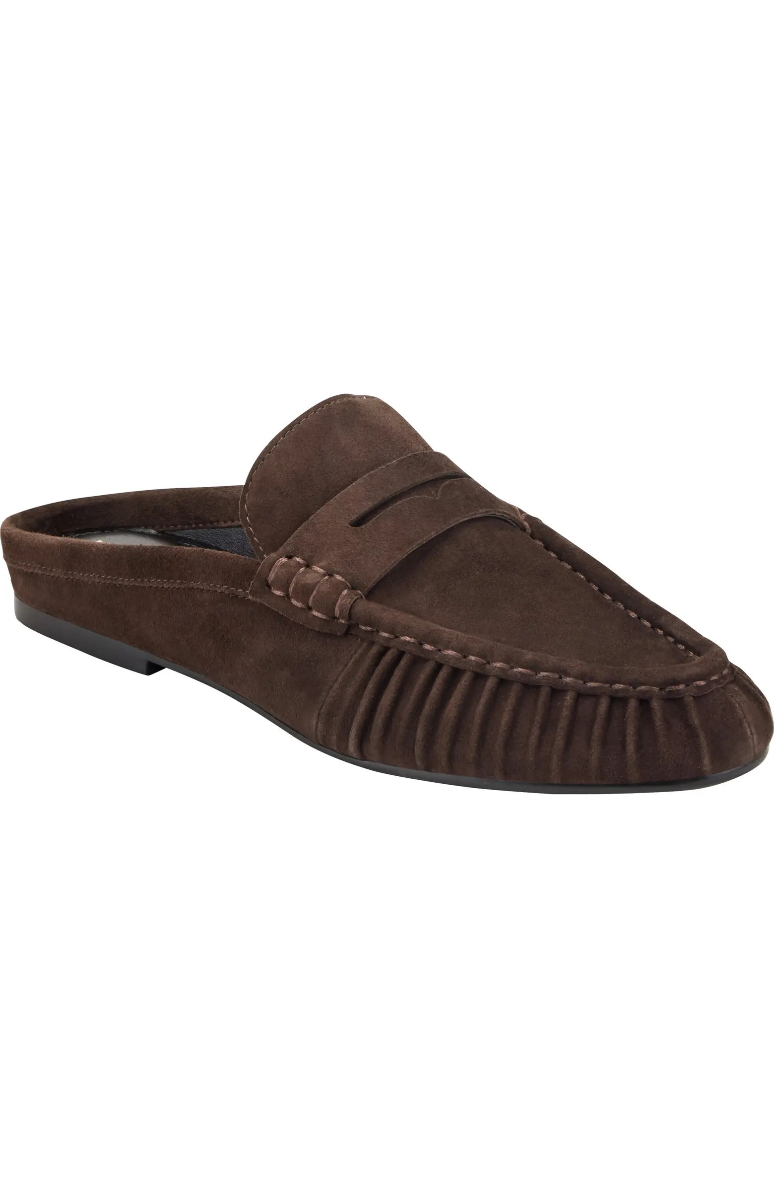 Marc Fisher LTD Jaynie Almond Toe Loafer Mule (Women) | Nordstrom | Nordstrom