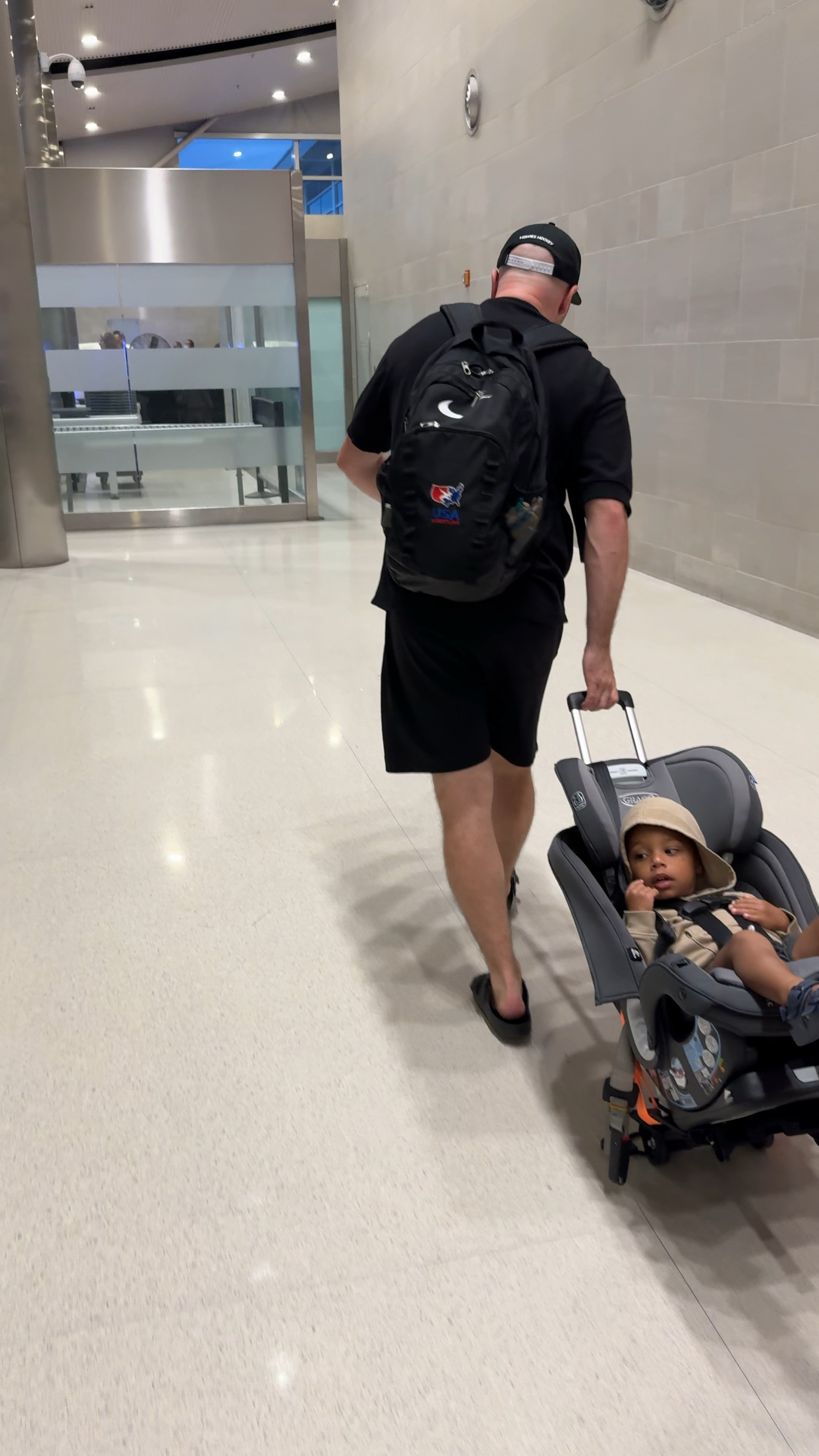 Car seat cart/trolley for traveling with kids at the airport when they need a seat on the plane. The most convenient item we bought for this trip and highly recommend!

#LTKKids #LTKFamily #LTKTravel