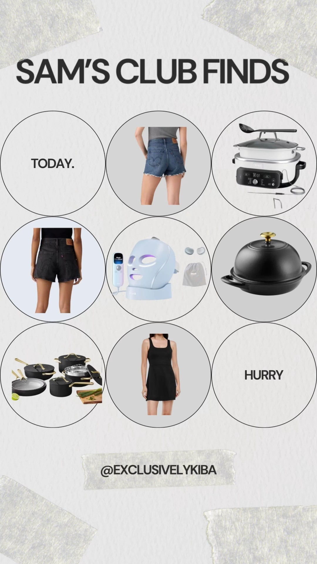 Current Sam’s Club finds I’ve either purchased or have my eye on. 👀

Spring fashion ✔️
Kitchen upgrades ✔️
Self-care finds ✔️

Sam’s has been coming through lately, but if you know… the best items don’t stay around long.

So if you see something you like… go ahead and grab it.

#SamsClubDeals #SamsClubFinds #EverydayDeals #ShoppingFinds #DealAlert

#LTKfoodie #LTKBeauty #LTKHome