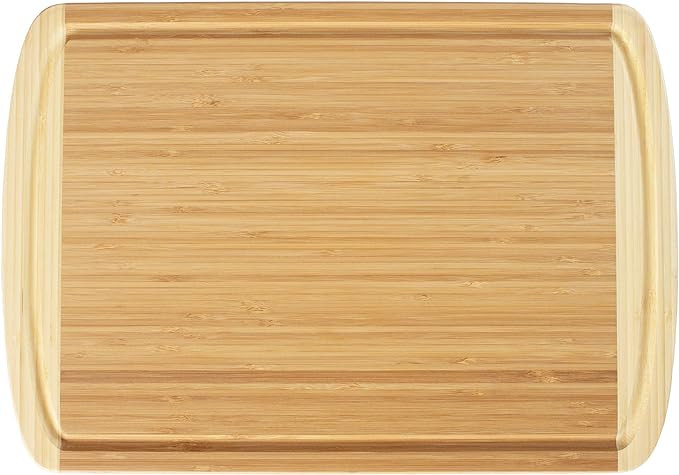 Totally Bamboo Kona Bamboo Carving & Cutting Board with Juice Groove, 18" x 12-1/2", Natural Two ... | Amazon (US)
