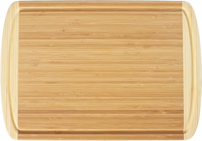 Totally Bamboo Kona Bamboo Carving & Cutting Board with Juice Groove, 18" x 12-1/2", Natural Two ... | Amazon (US)