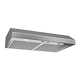Broan-NuTone BCSD130SS Glacier Range Hood with Light, Exhaust Fan for Under Cabinet, Stainless St... | Amazon (US)