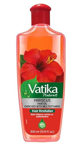 Vatika Naturals Multivitamin Hair Oil - Transform Your Tresses with Strength, Cleansing Power, & Revitalizing Elixir - Expertly Enriched with Multivitamins, Hibiscus Extract, & Natural Oils - (300 ML) | Amazon (US)