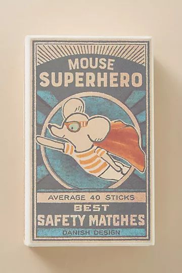 Superhero Mouse in a Box | Anthropologie (US)