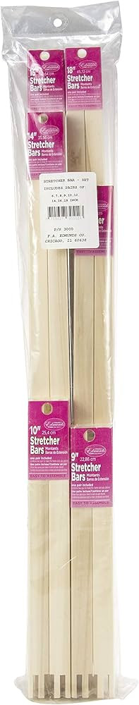 Frank A. Edmunds 9 Pair Stretcher Bar Set,,Assorted Sizes | Amazon (US)