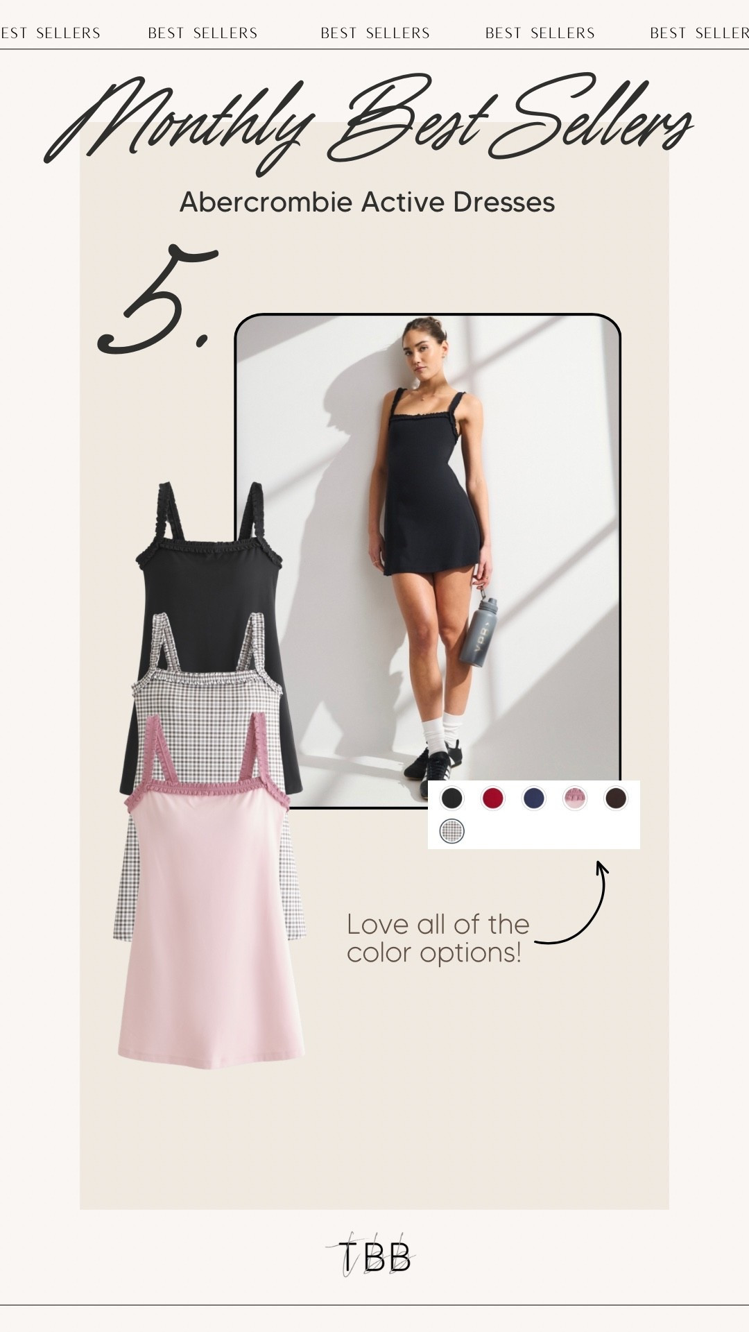 Loving this @abercrombie active dress! They just released new colors for spring too. 

#LTKTall #LTKSaleAlert #LTKSeasonal