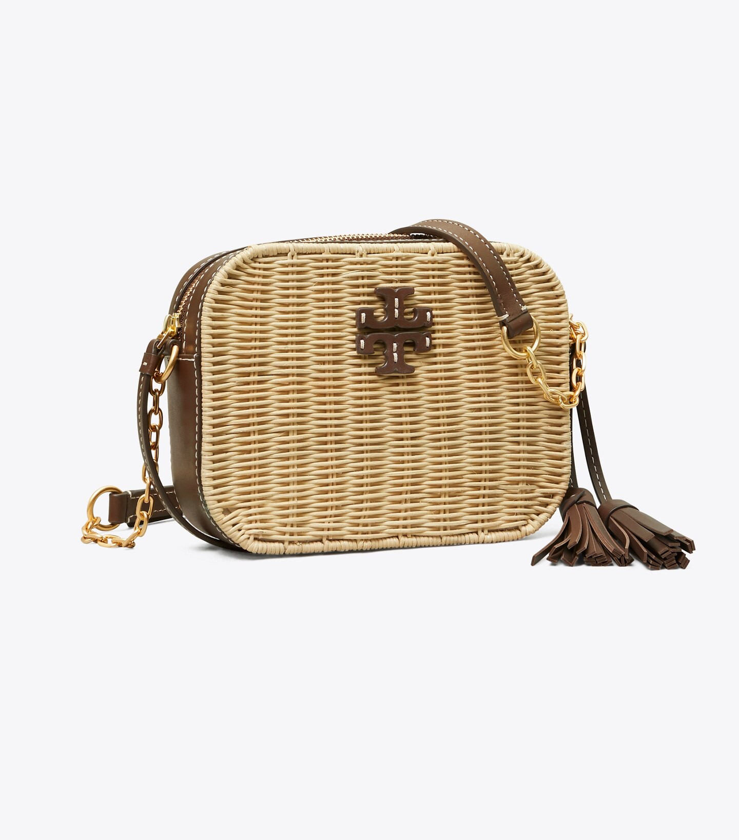 McGraw Wicker Camera Bag | Tory Burch (US)