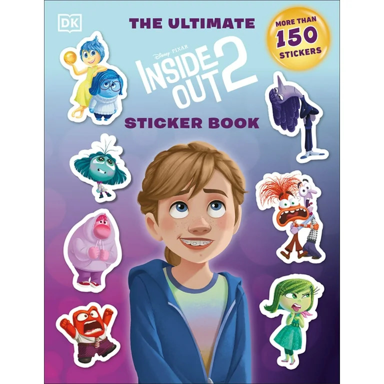 Ultimate Sticker Book: Disney Pixar Inside Out 2 Ultimate Sticker Book (Paperback) | Walmart (US)