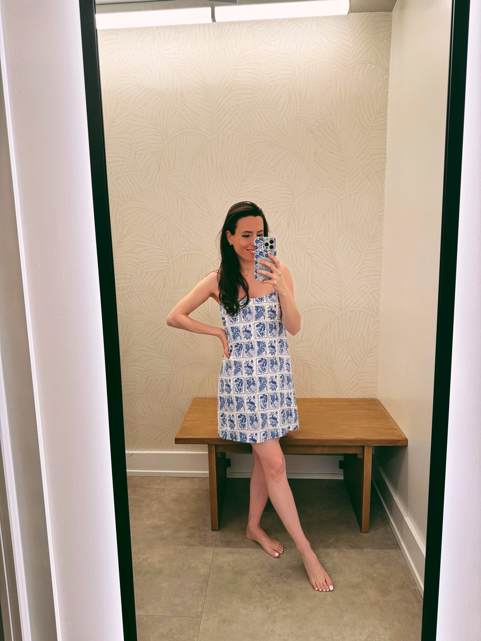 Skort blue and white, with pockets, adorable for everyday wear and to take on vacation! 

#LTKFindsUnder100 #LTKPetite