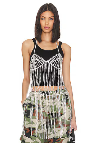 x REVOLVE Mia Chain Top
                    
                    Amber Sceats | Revolve Clothing (Global)