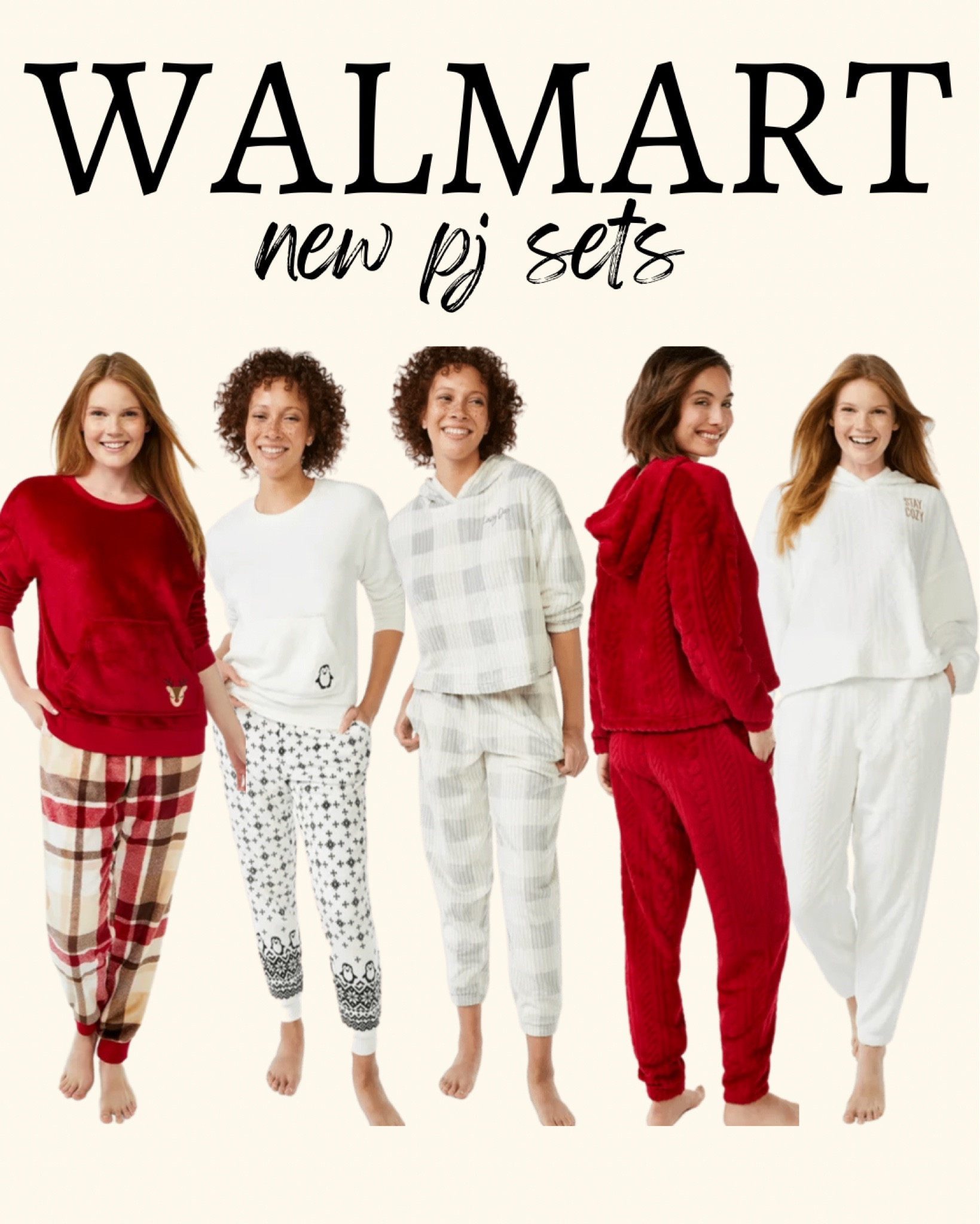 New cable knit hoodie pjs and plush pj sets





Pjs. Holiday pjs. Lounge set. Loungewear. Loungefly. Walmart fashion. Walmart style. Walmart finds

#LTKSeasonal #LTKHoliday #LTKunder50