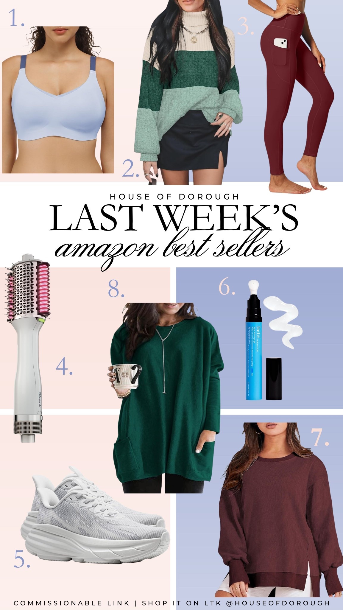 Last week’s Amazon best sellers! 

Amazon fashion, Amazon finds, plus size fashion, midsize fashion, winter fashion, best sellers, beauty, sneakers, hair tools

#LTKMidsize #LTKBeauty #LTKPlusSize