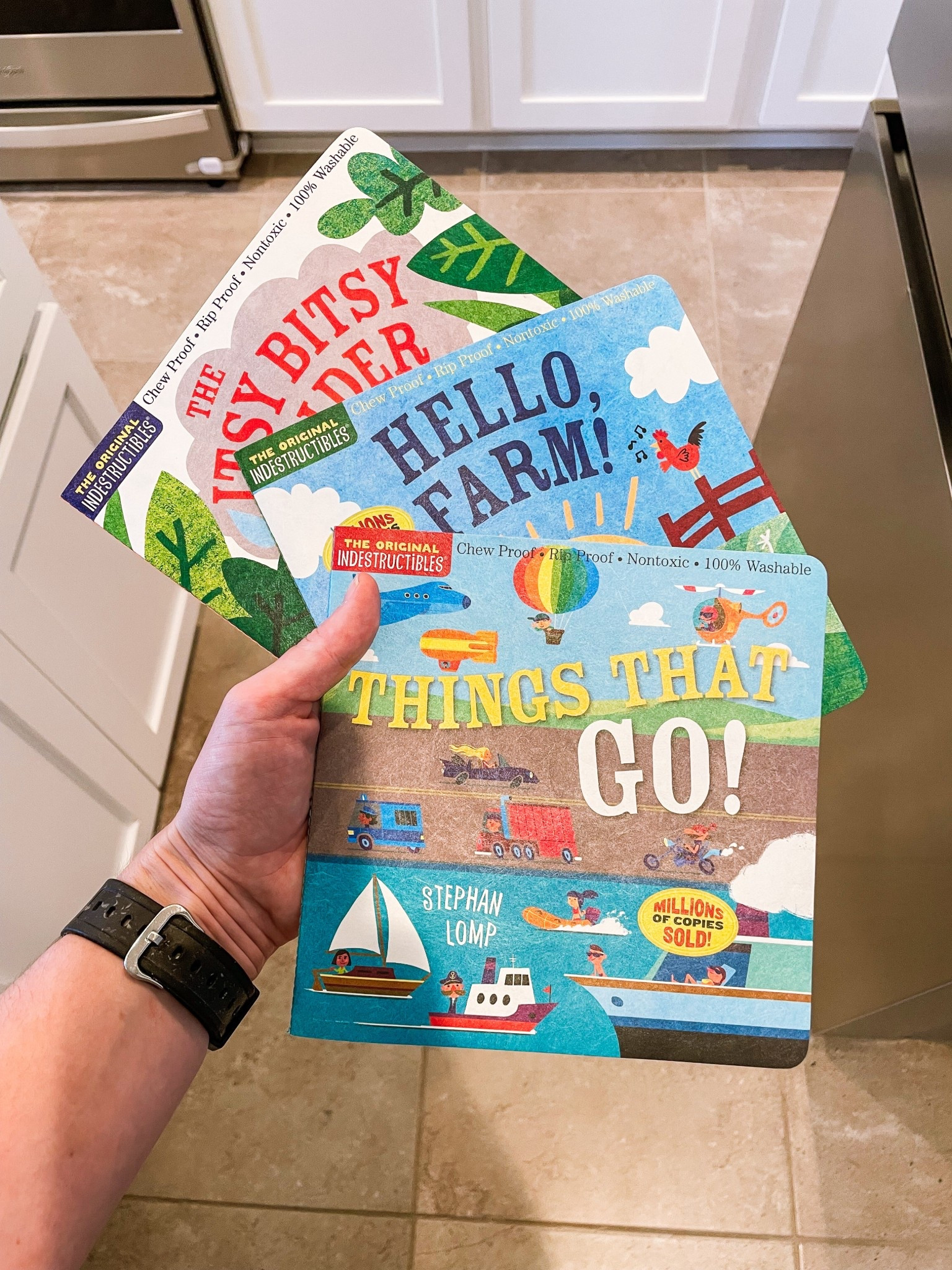 The original indestructible books: these are GREAT for travel with infants and toddlers for airplanes, restaurants, etc. 

Travel, kid, kids, toddler, toddler, baby, book, books, diaper, bag, car, toy, keeping, them, busy, activities, plane, airplane, rides, vacation, tips, finds, Amazon. 


#LTKKids #LTKTravel #LTKBaby