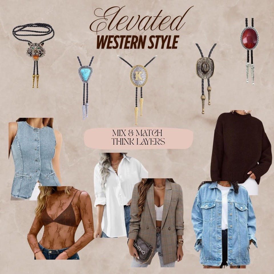 Saddle up, but make it sleek 🤠 shop my western-inspired finds with a chic twist! Think layers with these mix & match options  #LTKWesternStyle

#LTKSeasonal #LTKFallSale #LTKStyleTip