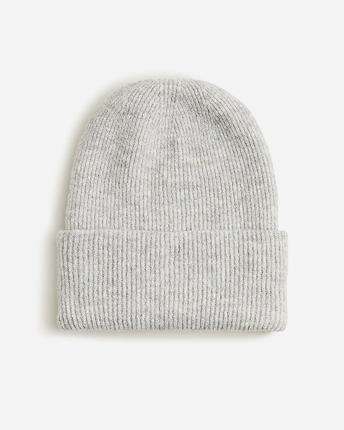 Ribbed beanie in Supersoft yarn | J.Crew US