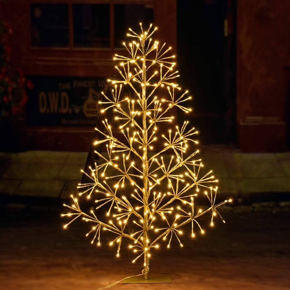 Lightshare 3ft 296L Artificial Christmas Tree Light,Warm White Light for Home Garden Decoration,W... | Amazon (US)